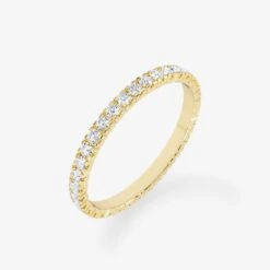 18K Gold 0.65 Carat Eternity Diamond Wedding Ring 14 18K Gold 0.65 Carat Eternity Diamond Wedding Ring -Royal Coster 18k gold 065 carat eternity diamond wedding ring royal coster diamonds 817048