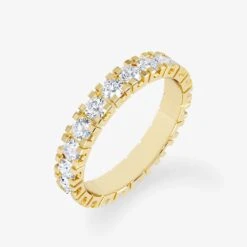 18K Gold 2.10 Carat Eternity Diamond Wedding Ring 14 18K Gold 2.10 Carat Eternity Diamond Wedding Ring -Royal Coster 18k gold 210 carat eternity diamond wedding ring royal coster diamonds 260223