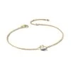 April Birthstone Bracelet 14K Yellow Gold