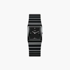 Rado Ceramica Diamonds 22.9Mm Black Dial