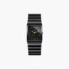 Rado Ceramica Quartz 30 X 41.7Mm Black Dial