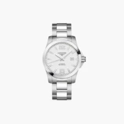Longines Conquest Automatic 41Mm Sunray Silver Dial
