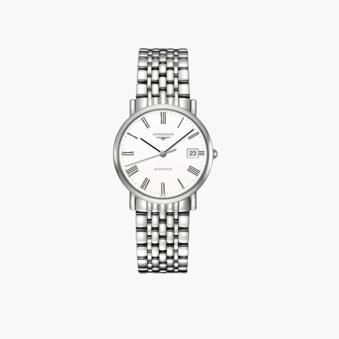 Longines Elegant Automatic 34.5Mm White Dial 1 Longines Elegant Automatic 34.5Mm White Dial
