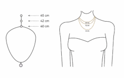 Emerald Cut Necklace -Royal Coster emerald cut necklace royal coster diamonds 157697