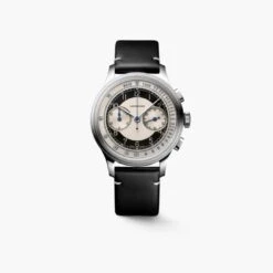 Longines Heritage Classic Chronograph 40Mm Silver/Black Dial
