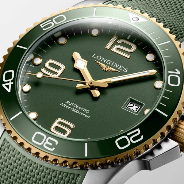 Longines Hydroconquest Automatic 41Mm Green Dial 4 Longines Hydroconquest Automatic 41Mm Green Dial - Afbeelding 4