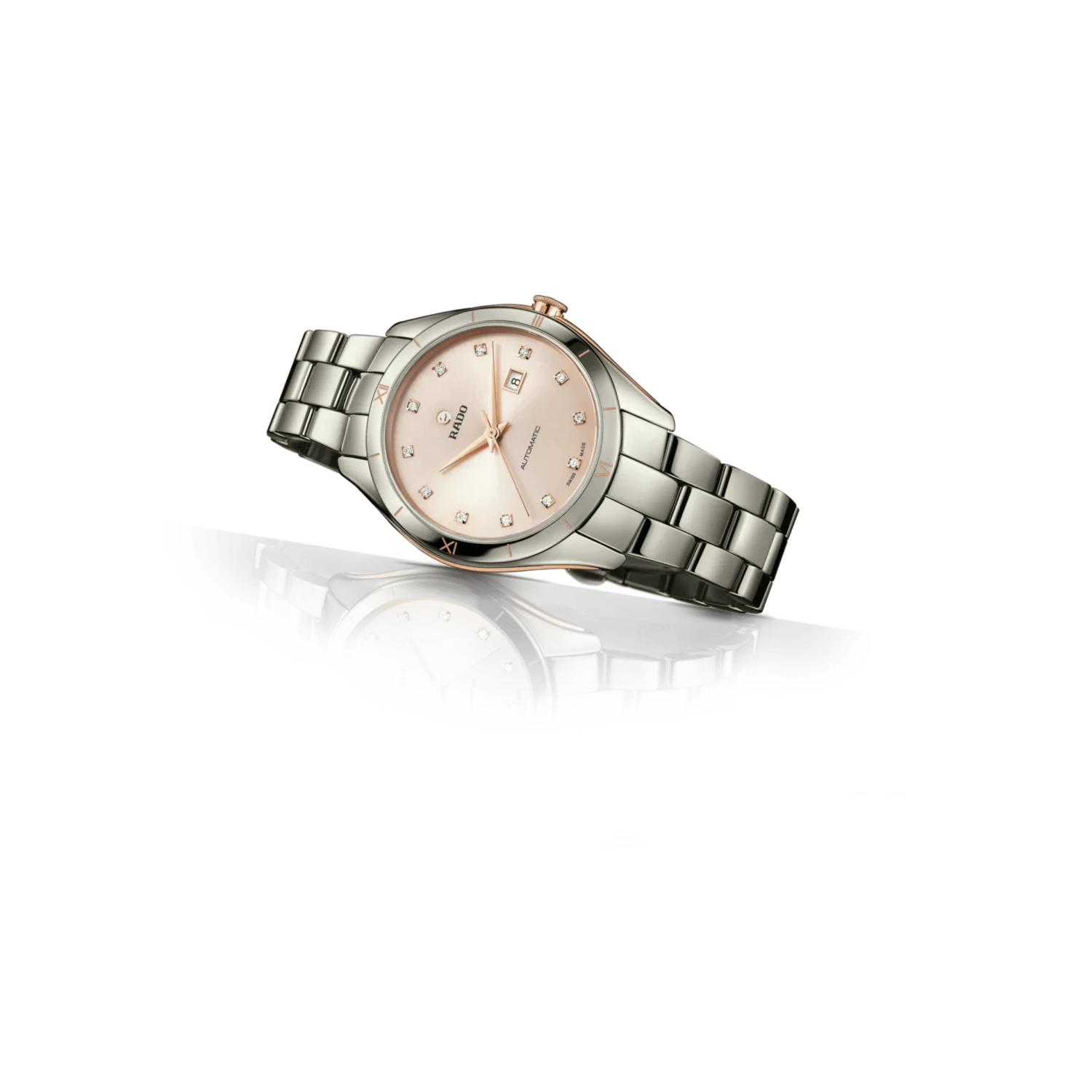 Rado Hyperchrome Automatic Diamonds 36Mm Champagne Dial 5 Rado Hyperchrome Automatic Diamonds 36Mm Champagne Dial - Afbeelding 5