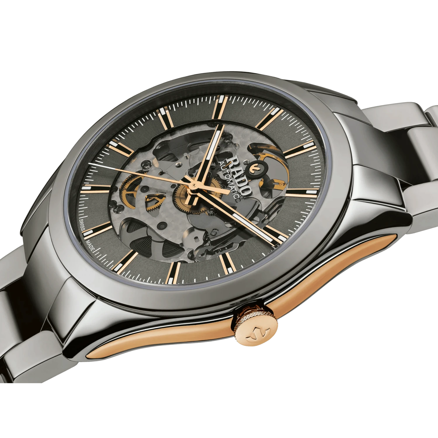 Rado Hyperchrome Automatic Open Heart 42Mm Grey Dial 2 Rado Hyperchrome Automatic Open Heart 42Mm Grey Dial - Afbeelding 2