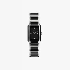 Rado Integral Diamonds 22.7Mm Black Dial