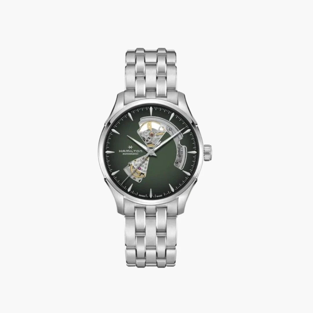 Hamilton Jazzmaster Open Heart Automatic 40Mm Green Dial 1 Hamilton Jazzmaster Open Heart Automatic 40Mm Green Dial