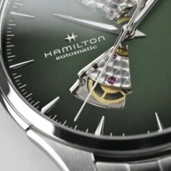 Hamilton Jazzmaster Open Heart Automatic 40Mm Green Dial 7 Hamilton Jazzmaster Open Heart Automatic 40Mm Green Dial -Royal Coster jazzmaster open heart automatic 40mm royal coster diamonds 779861