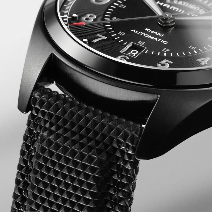 Hamilton Khaki Field Day Date Automatic 42Mm Black Dial 3 Hamilton Khaki Field Day Date Automatic 42Mm Black Dial - Afbeelding 3