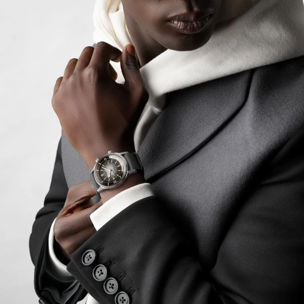 Longines Legend Diver Watch Automatic 42Mm Black And White 4 Longines Legend Diver Watch Automatic 42Mm Black And White - Afbeelding 4