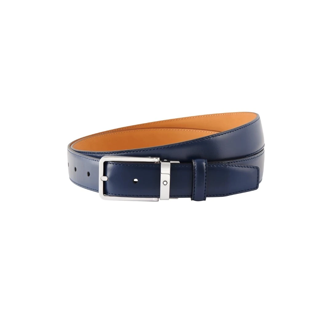 Montblanc Navy Cut-to-size Business Belt 3 Montblanc Navy Cut-to-size Business Belt - Afbeelding 3