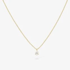 Pear Cut Necklace