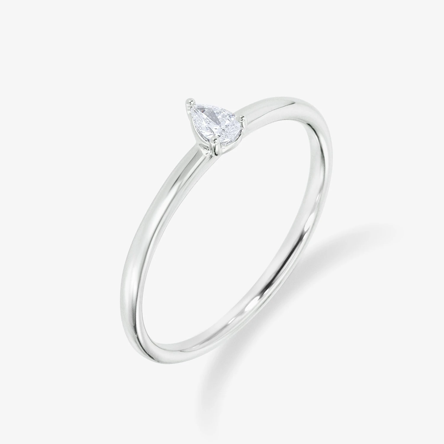 Pear Cut Ring 2 Pear Cut Ring - Afbeelding 2