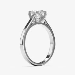 Signature C Solitaire Ring -Royal Coster royal 201 signature c 18k gold solitaire ring royal coster diamonds 786126