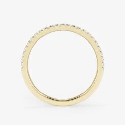 18K Gold 0.15 Carat Half Eternity Diamond Wedding Ring 10 18K Gold 0.15 Carat Half Eternity Diamond Wedding Ring -Royal Coster royal coster diamonds 015 carat 18k gold wedding ring royal coster diamonds 608764