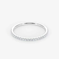 18K Gold 0.15 Carat Half Eternity Diamond Wedding Ring 12 18K Gold 0.15 Carat Half Eternity Diamond Wedding Ring -Royal Coster royal coster diamonds 015 carat 18k gold wedding ring royal coster diamonds 900658