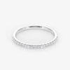18K Gold 0.18 Carat Half Eternity Diamond Wedding Ring
