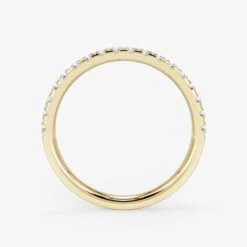 18K Gold 0.30 Carat Half Eternity Diamond Wedding Ring 10 18K Gold 0.30 Carat Half Eternity Diamond Wedding Ring -Royal Coster royal coster diamonds 029 carat 18k gold wedding ring royal coster diamonds 160893