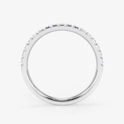 18K Gold 0.30 Carat Half Eternity Diamond Wedding Ring 14 18K Gold 0.30 Carat Half Eternity Diamond Wedding Ring -Royal Coster royal coster diamonds 029 carat 18k gold wedding ring royal coster diamonds 823308