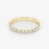 18K Gold 1.30 Carat Eternity Diamond Wedding Ring