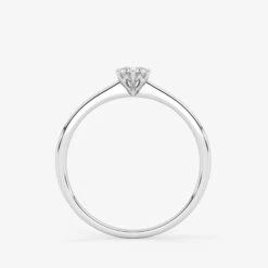 Solitaire 0.25 Carat Brilliant Cut Diamond 18K Gold Ring -Royal Coster solitaire 025 carat brilliant cut diamond 18k gold ring royal coster diamonds 450697