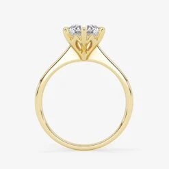 Solitaire 1.50 Carat Brilliant Cut Diamond 18K Gold Ring -Royal Coster solitaire 150 carat brilliant cut diamond 18k gold ring royal coster diamonds 479752