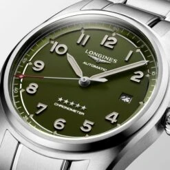 Longines Spirit Automatic 40Mm Dial Green Matt -Royal Coster spirit automatic 40mm royal coster diamonds 814848