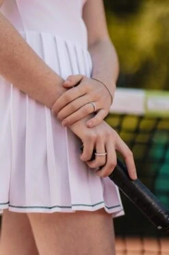 Tennis Game Ring -Royal Coster tennis half eternity ring brilliant cut diamond 18k gold royal coster diamonds 294255