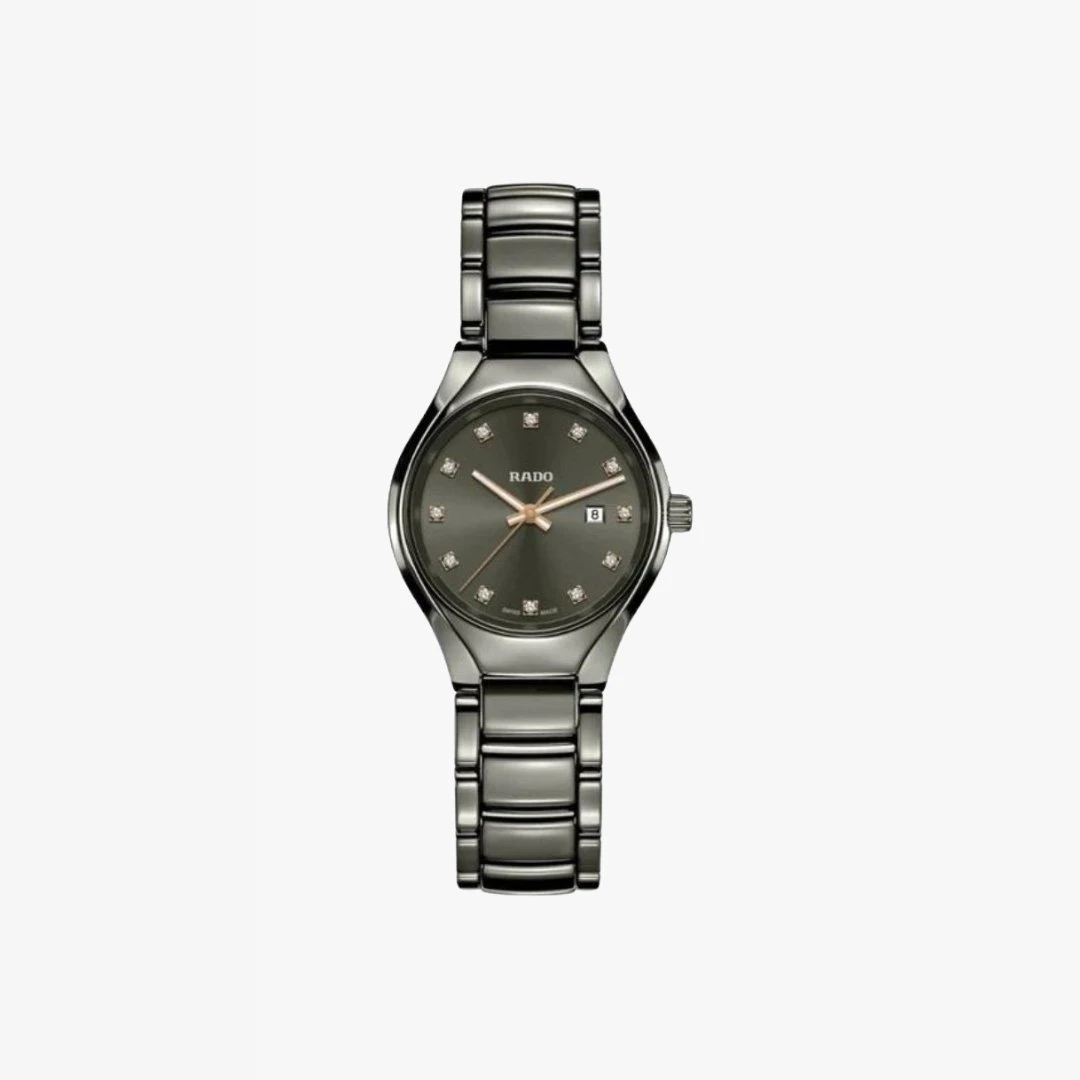Rado True Diamonds 30Mm Grey Dial 1 Rado True Diamonds 30Mm Grey Dial